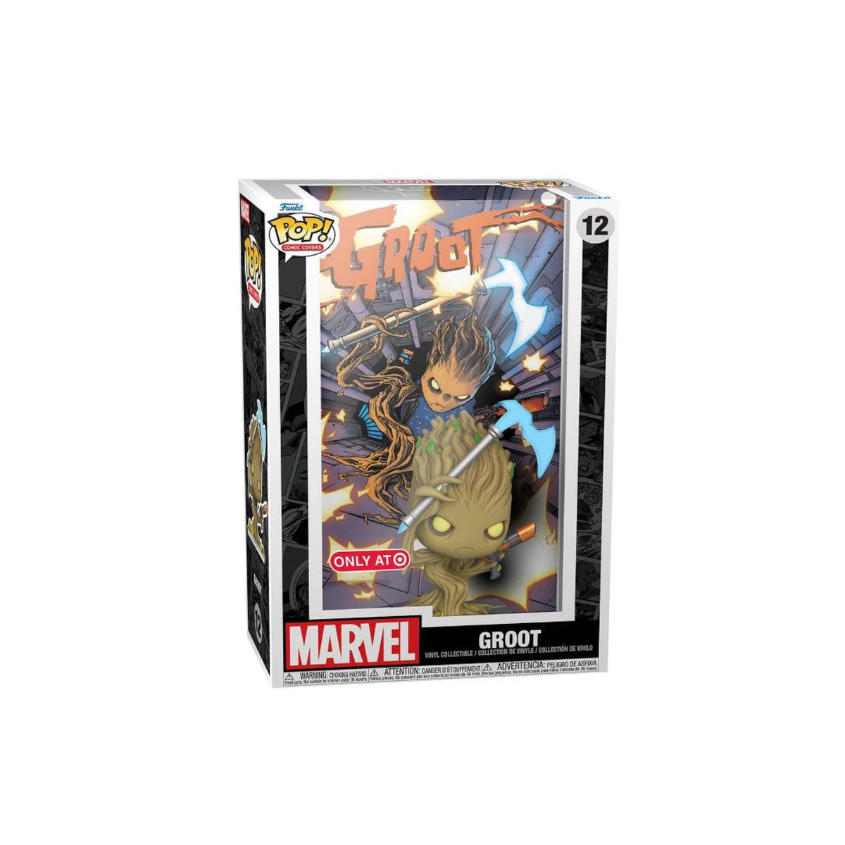 Funko Pop Cover Art Disney Marvel Groot Vinyl Bobblehead Guardians of –  Zerg Toys and Collectables