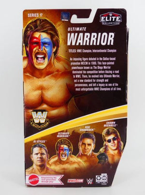 WWE Wrestling Legends Series 17 Ultimate Warrior Action Figure