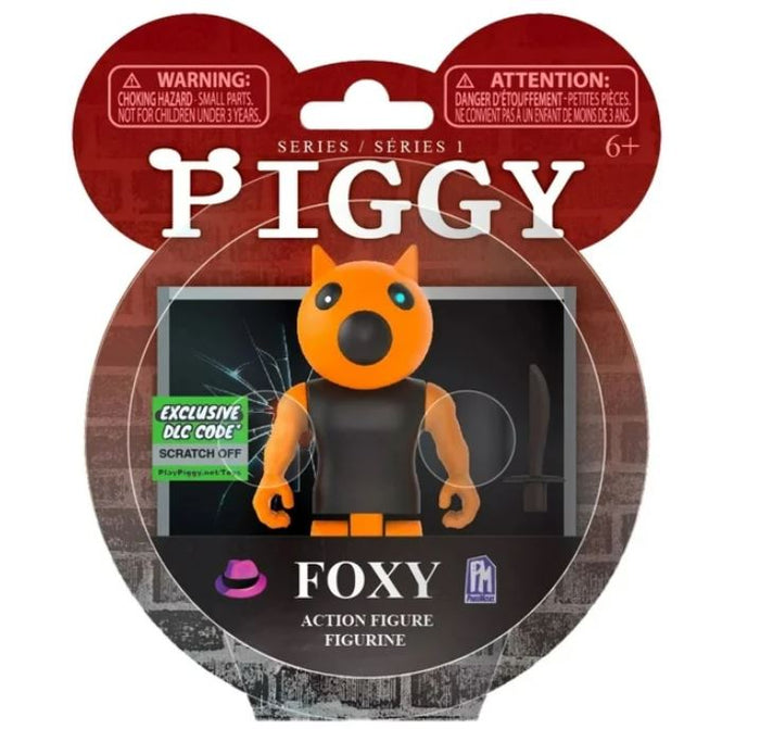 PIGGY - Foxy Action Figure (3.5 Buildable Toy, Series 1) – Zerg Toys and  Collectables