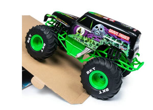 Monster Jam, Official Grave Digger Remote Control Truck 1:15 Scale, 2.4GHz