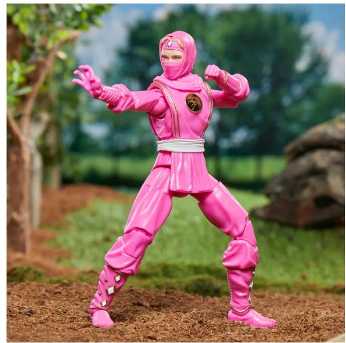 Power Rangers Lightning Collection Mighty Morphin Ninja Pink Ranger (Katherine)