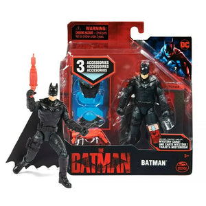 DC The Batman Movie Batman 4" Action Figure with 3 Accessories