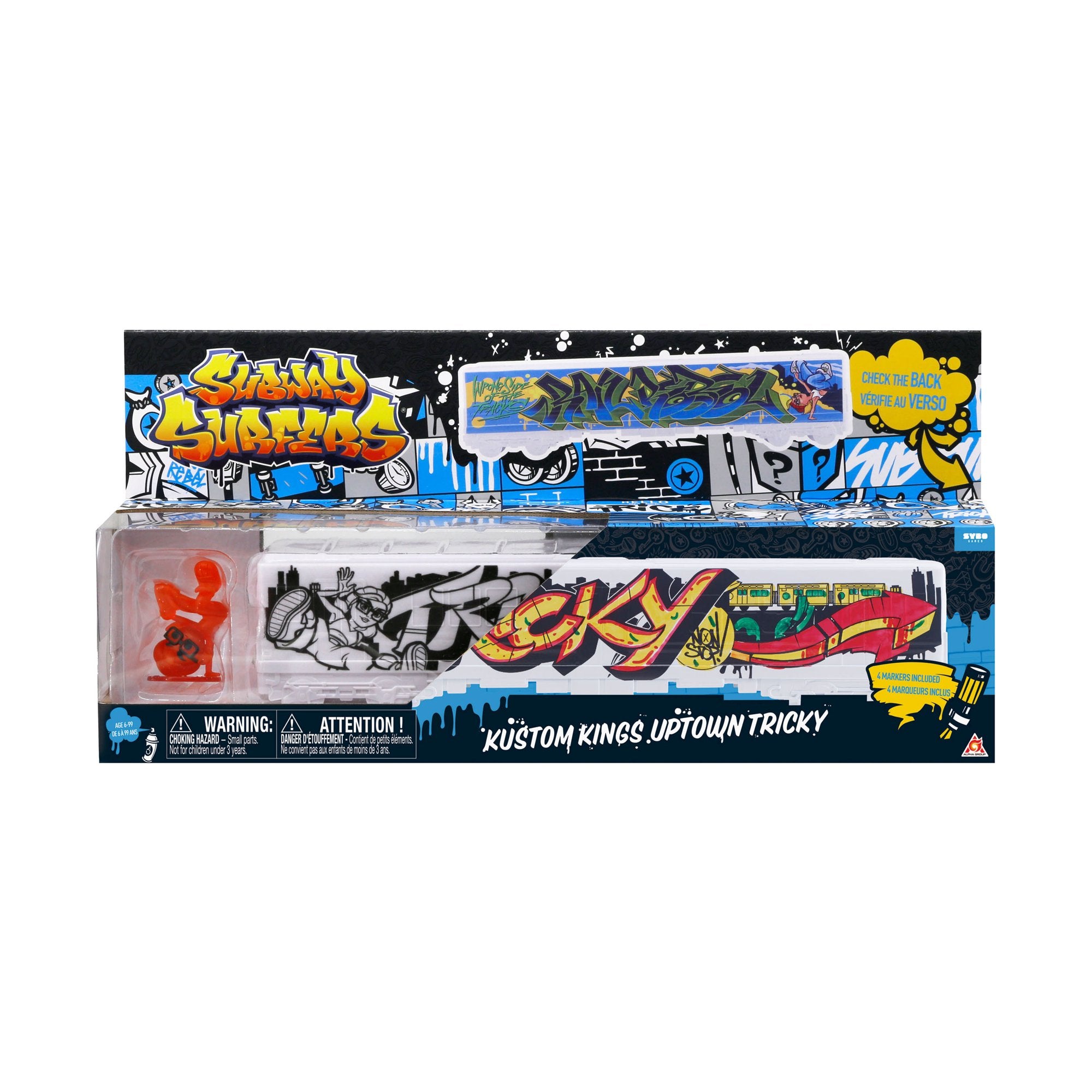 Subway Surfers - Sub Surf Spray Crew - Tricky Action Figure (4) – Zerg  Toys and Collectables
