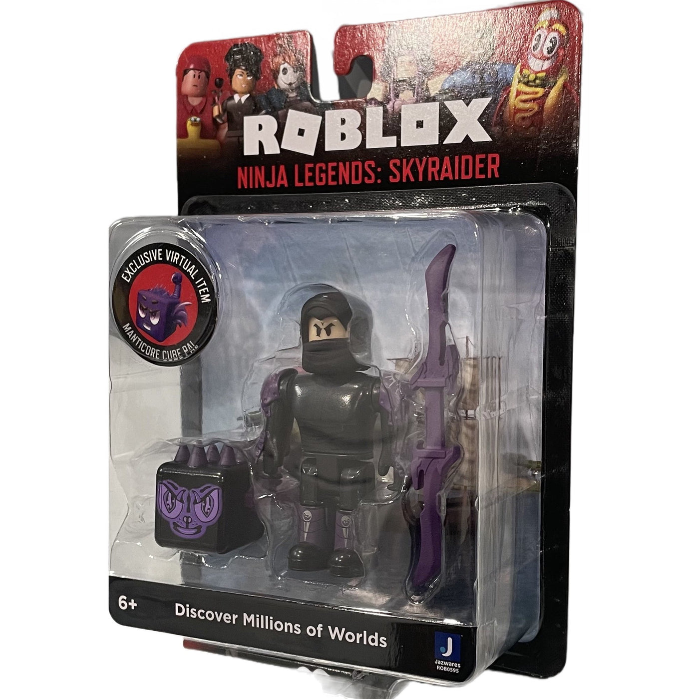 ROBLOX - Core Figures 3, 1Fig, Ninja Legends: Skyraider – Zerg Toys and  Collectables