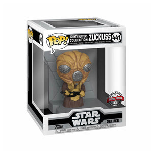 Funko POP! Star Wars Bounty Hunter Collection Deluxe Zuckuss #441 Exclusive