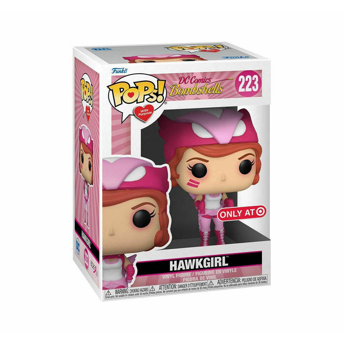 Funko POP! Heroes DC Comics Bombshells Hawkgirl #223 [Breast Cancer Awareness] Exclusive