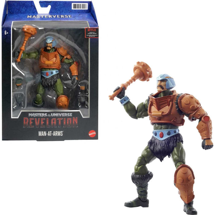 Masters Of The Universe Masterverse Man-At-Arms 7-In Battle Figures For Motu Collectors