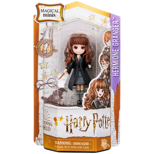 Wizarding World Harry Potter, Magical Minis Collectible 3-inch Hermione Granger Figure, Kids Toys for Ages 5 and up