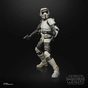 Star Wars Scout Trooper Carbonized Mandalorian Black Series 6 inch