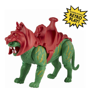Masters of the Universe Origins Battle Cat 6.75-in Action Figure, Tiger-Like Eternian Creature