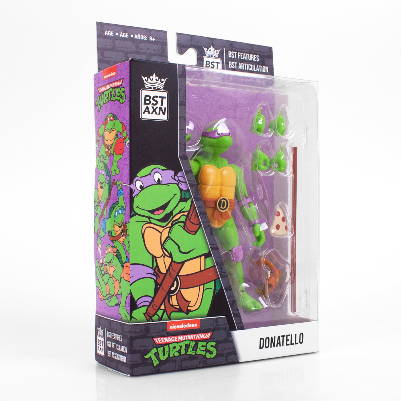 Teenage Mutant Ninja Turtles Donatello 5 Action Figure BST AXN