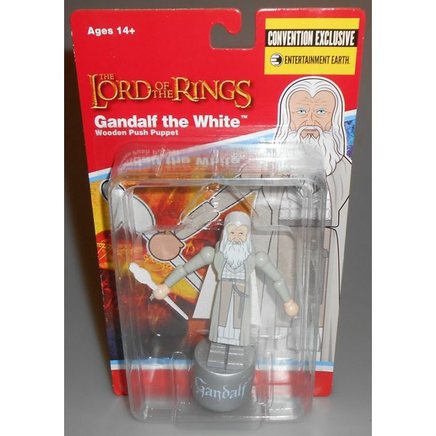 GANDALF THE WHITE Push Puppet SDCC Exclusive NIB f/Entertainment Earth