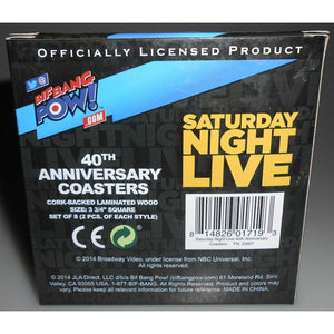 Saturday Night Live 40th Anniversary Coasters Set of 8