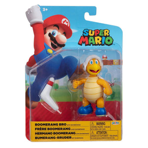 Super Mario Hammer Brother with Boomerang Action Figure