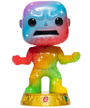 Funko POP! Art Series Marvel Studios Infinity Saga Thanos #52 [Rainbow] EE Exclusive