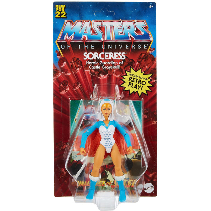 Masters of The Universe Origins Sorceress 5.5-in Action Figure Assortment, Battle Figures for Storytelling Play and Display
