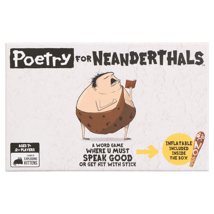 Poetry for Neanderthals A Word Game By Exploding Kittens