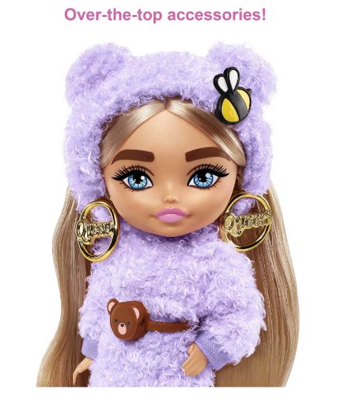 Barbie Extra Minis Doll #3 (5.5 In) In Fashion & Accessories, With