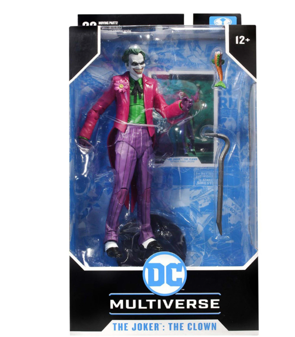 BATMAN: THREE JOKERS - Figurine Joker clown- retro - Mc FARLANE TOYS