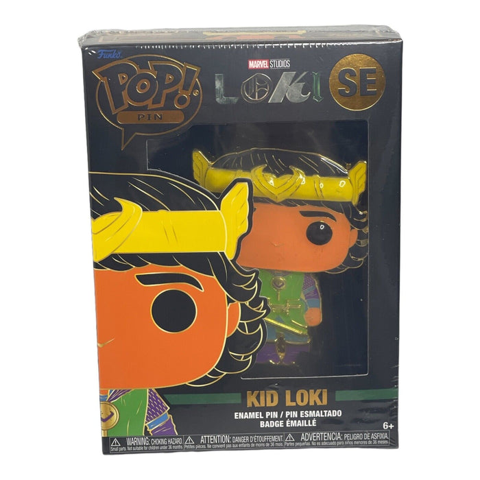 Funko POP! Pin Marvel Studios Loki Kid Loki SE [Blacklight] Target Exclusive